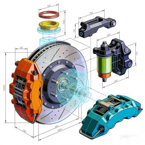 Drawworks Disc Brake Parts List-2