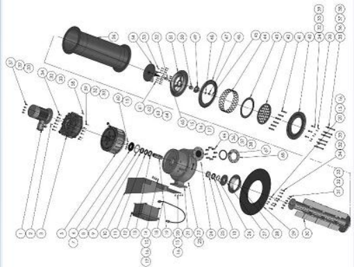 W31730018 YB2-180M-4(B5) 18.5kW Explosion-Proof Motor, X06020001 ZL240-1.0 Vacuum Pump Assembly W31730018 YB2-180M-4(B5) 18.5kW Explosion-Proof Motor, X06020001 ZL240-1.0 Vacuum Pump Assembly