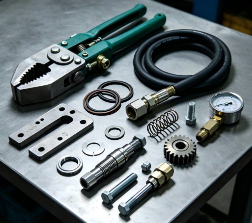 KHT5500-282(2) Front Jaw Set & XYQ6B Series Oilfield Power Tong Accessories Supply