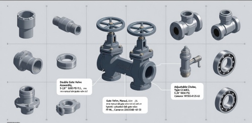 Cameron Gate Valve Parts: FLS, CC40ES & SSMC Components 