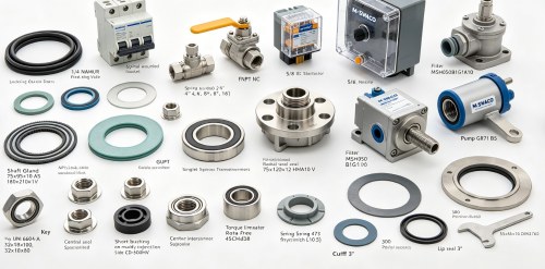 M-I SWACO Parts: Circuit Breaker, Valve, Gasket & Seal Accessories