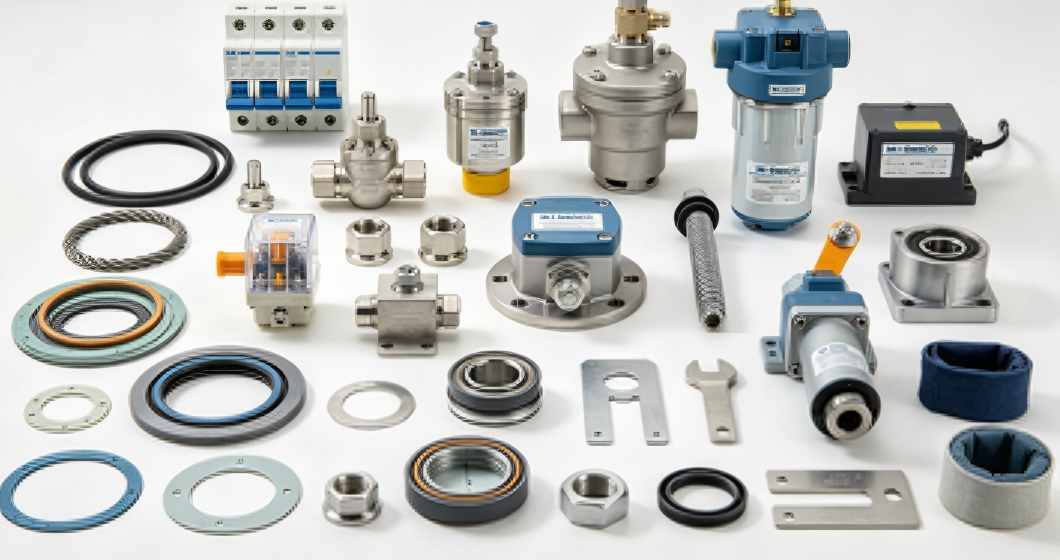 M-I SWACO Parts: Circuit Breakers, Valves & Gaskets 