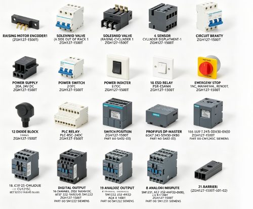 ZGH127-1500T ATB Automated Tubular Bin Control System Spare Parts 