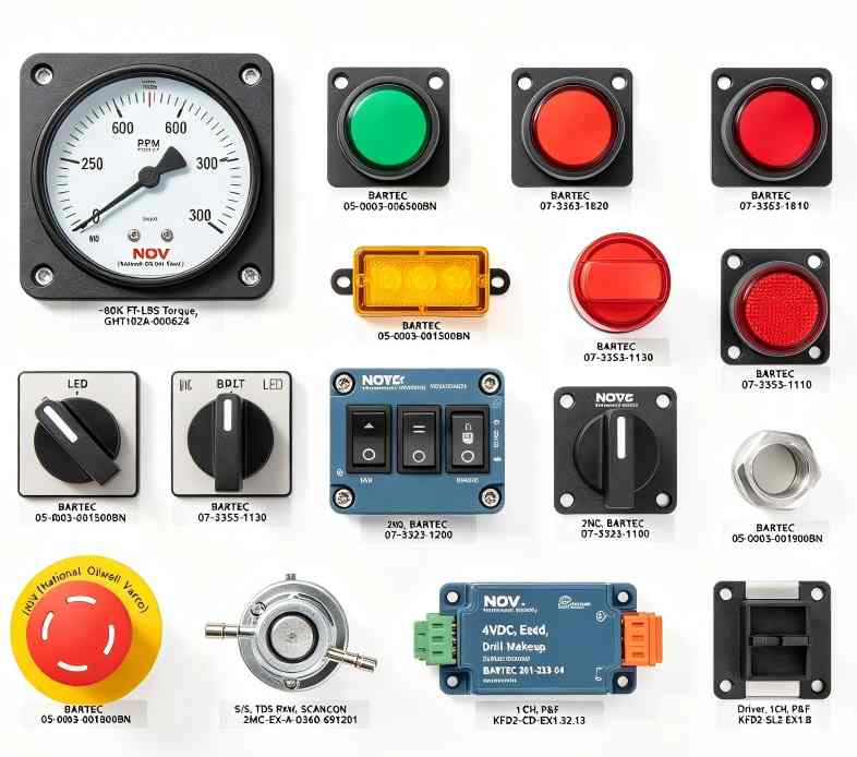Varco TDS 11SA ABB Console Spare Parts Varco TDS 11SA ABB Console Spare Parts