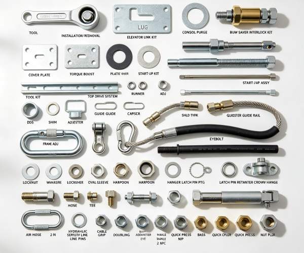 350/500/650 Ton Top Drive Guide Rail & Torque Boost Spare Parts
