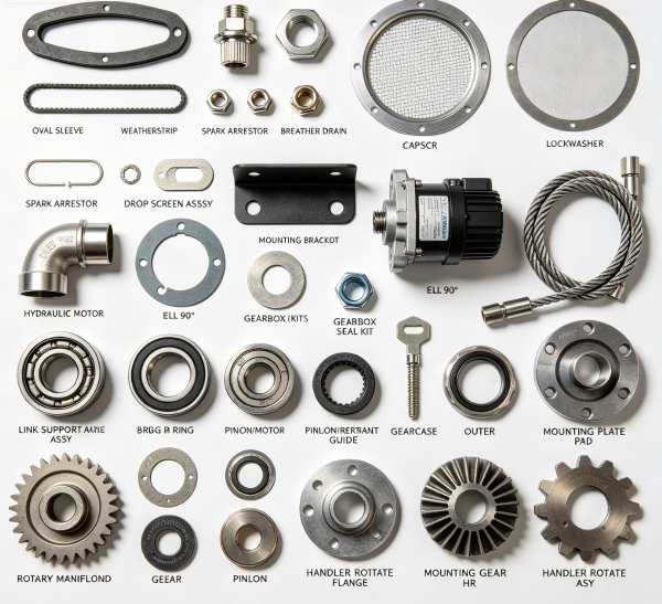 650/750 Ton Top Drive Gearbox & Hydraulic Motor Spare Parts 650/750 Ton Top Drive Gearbox & Hydraulic Motor Spare Parts