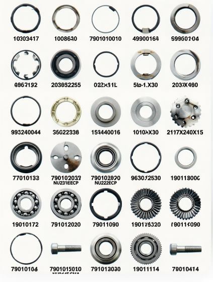 7901047000 Jaw Assembly 4-1/2″, 2K-305 Orbital Motor and 790105504A Top Drive Lifting Ring