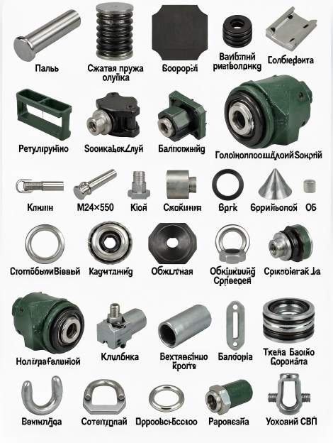120038 Series, 130000 Series &amp; DQ Series Full-Spec Oilfield Drilling and Workover Spare Parts