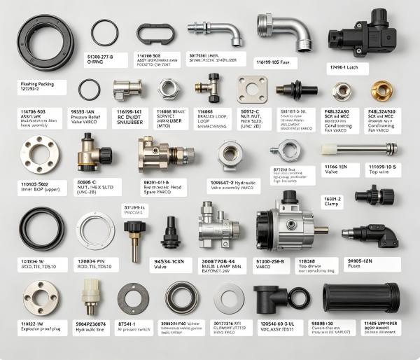 123292-2 Flushing Packing &amp; VARCO TDS-9S/TDS10/TDS11 Top Drive OEM Spare Parts