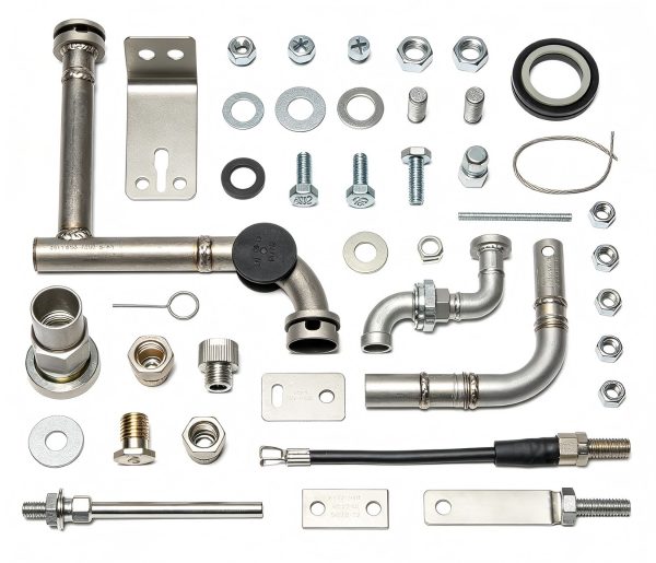 30114855 / 117063 S-Pipe Weldment & 124535 Left Carriage Drilling Rig Structural Component