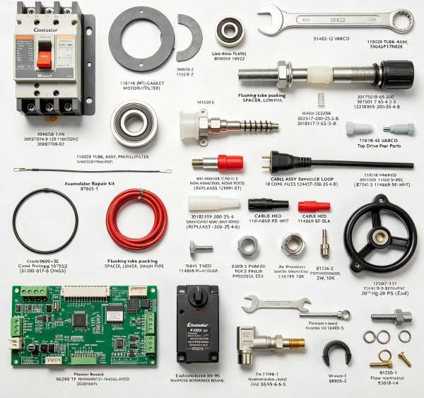 30157674-9-120 Contactor, 87605-1 Accumulator Kit &amp; Full VARCO TDS Series Top Drive Spare Parts