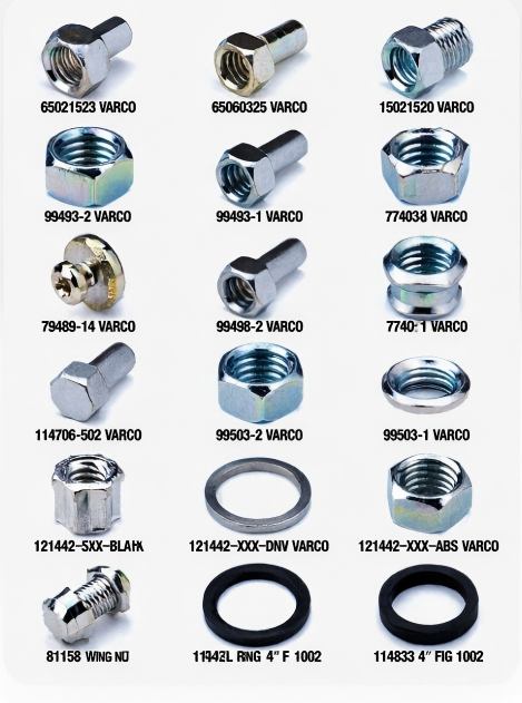 65021520 / 65021523 / 65060325 VARCO Special Tools & 81158/114833 FIG 1002 Sealing Component