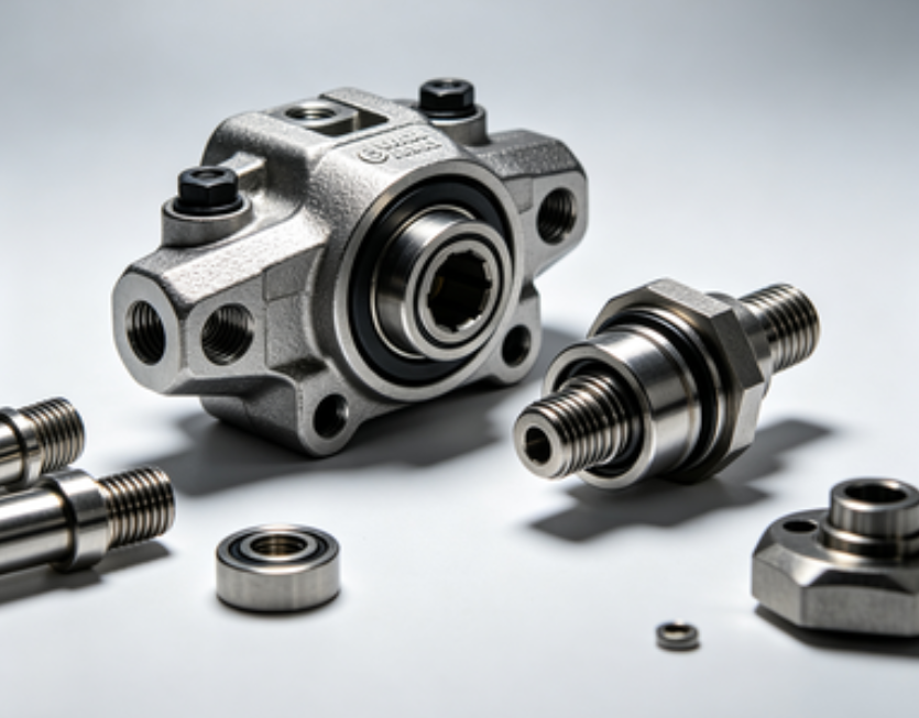 BK &amp; YX Series Hydraulic Brake Caliper and Valve Core Parts 