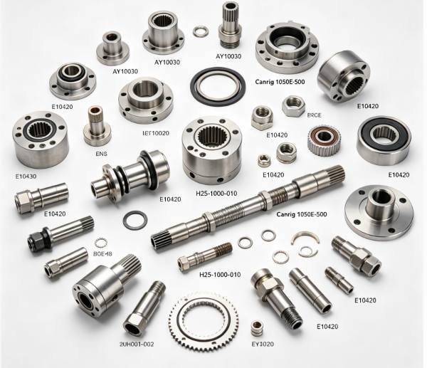 Canrig 1050E-500 Top Drive Spare Parts Assembly (AY10030, H25-1000-010, E10420 & Series Components) Canrig 1050E-500 Top Drive Spare Parts Assembly (AY10030, H25-1000-010, E10420 & Series Components)