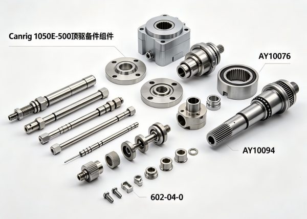 Canrig 1050E-500 Top Drive Spare Parts Assembly (AY10076, AY10094, 602-04-0 & Matching Series) Canrig 1050E-500 Top Drive Spare Parts Assembly (AY10076, AY10094, 602-04-0 & Matching Series)