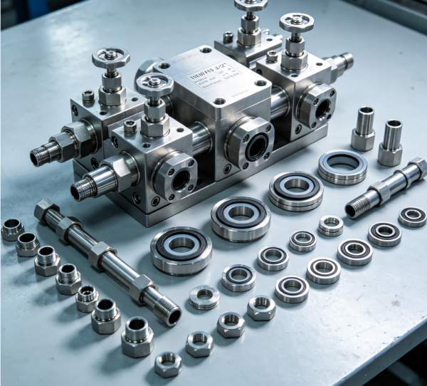 Choke Manifold Components & Spares – 10000 PSI, 3”/2” for Oilfield Drilling Systems