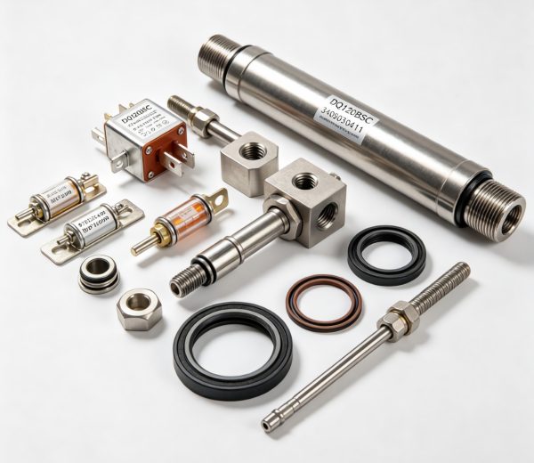 DQ120BSC Top Drive Spare Parts: 3408030411 Fuse, 9705225400 IBOP Cylinder, Hydraulic Seals
