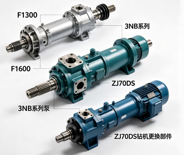 F1300/F1600/3NB Series Pump & ZJ70DB/ZJ70DS Rig Replacement Components