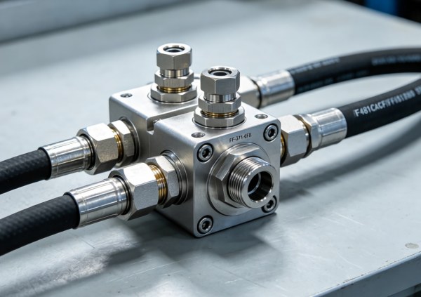 FF-371-6FB/FF-501-8FB Union, F481CACF Series Hose and 51260 Series Valve Complete Top Drive