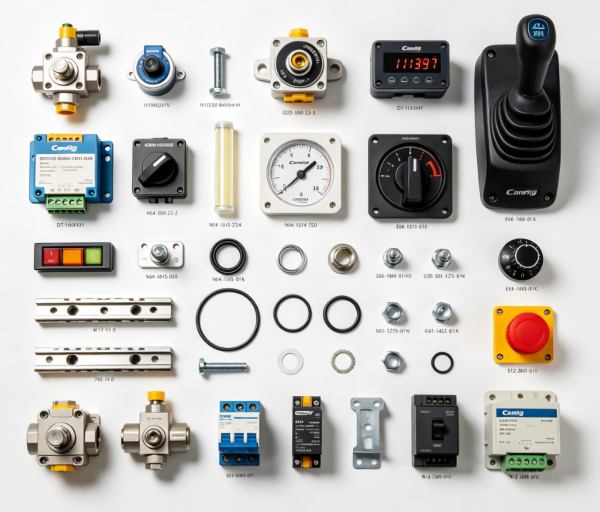 H10053VLV, H10151 & N10260 Full Electrical Hydraulic Control Component Suite for Canrig Top Drive