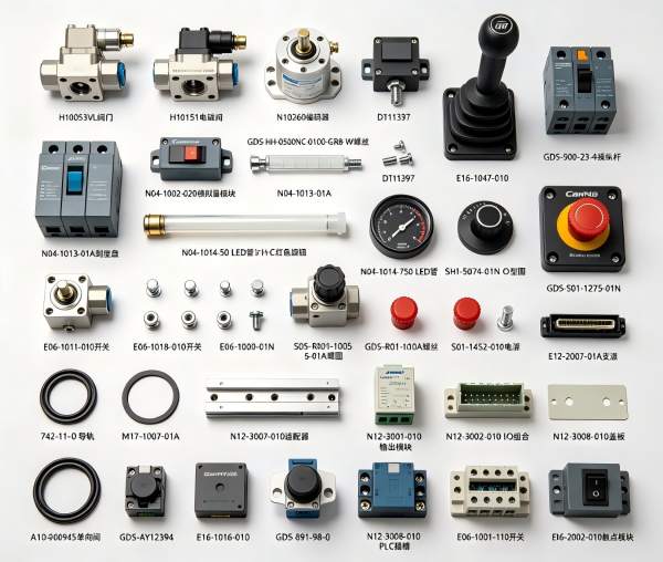 H10053VLV, H10151 Solenoid Valve & N10260 Encoder Full Canrig Top Drive Control System Component 