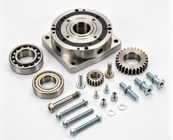 HH Model ZB081-TC Rotary Table Parts: Bearings, Gears 