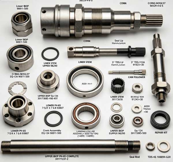 IBOP Spare Parts & Accessories: Lower IBOP 90811-500, Upper IBOP 30173885-500