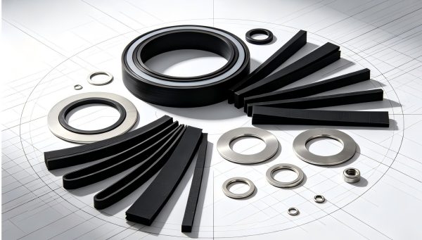 DQ027 Series, GY7540-12 Black Teflon Seal Packing and Related Parts