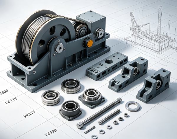 NOV Crown Block & Drilling System Spare Parts